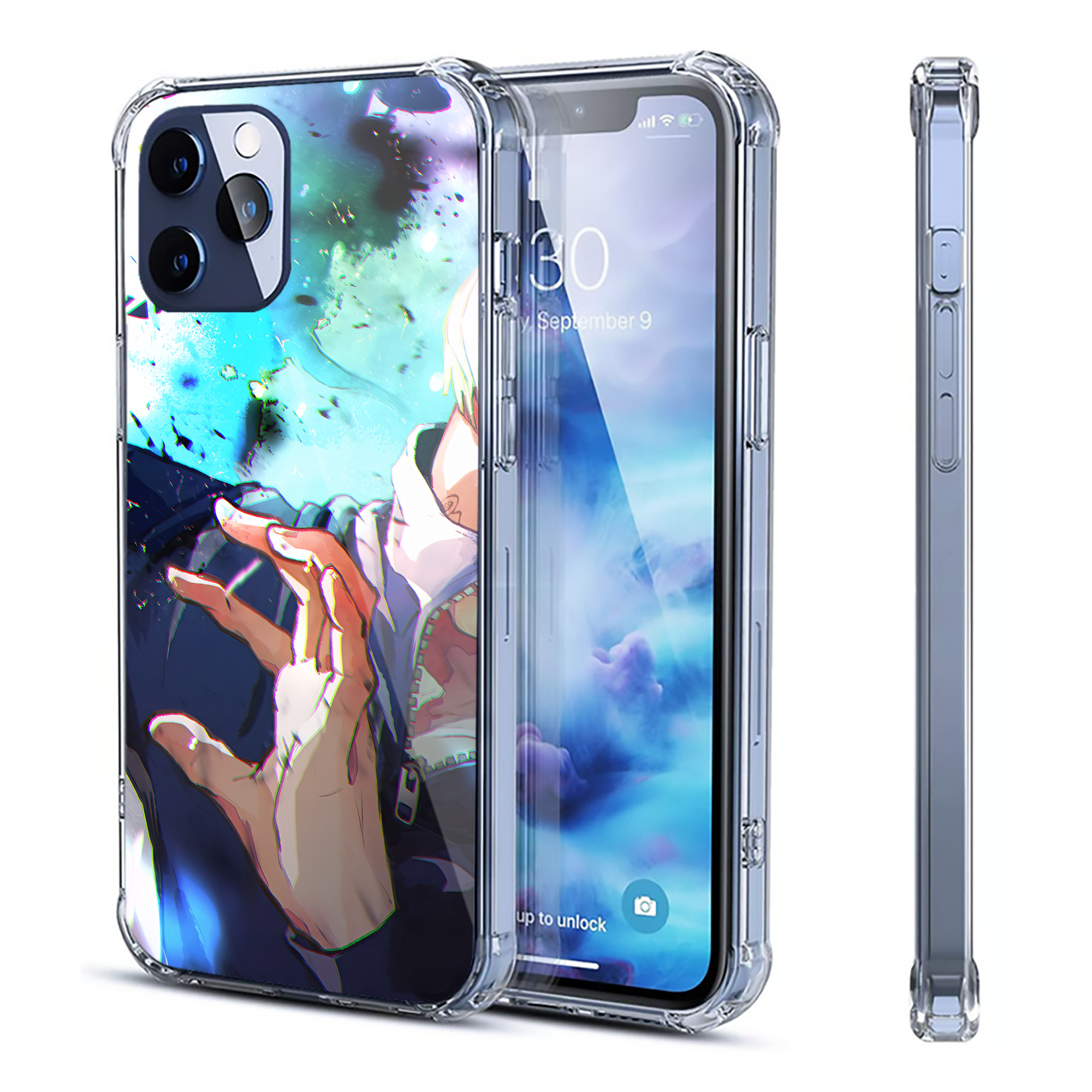 （画像用） SPY×FAMILY间谍家家酒 【iPhone 12シリーズ対応】透明スマホケース（クリアソフトケース）